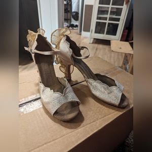 Ruffle Back Ballroom Dane Shoe